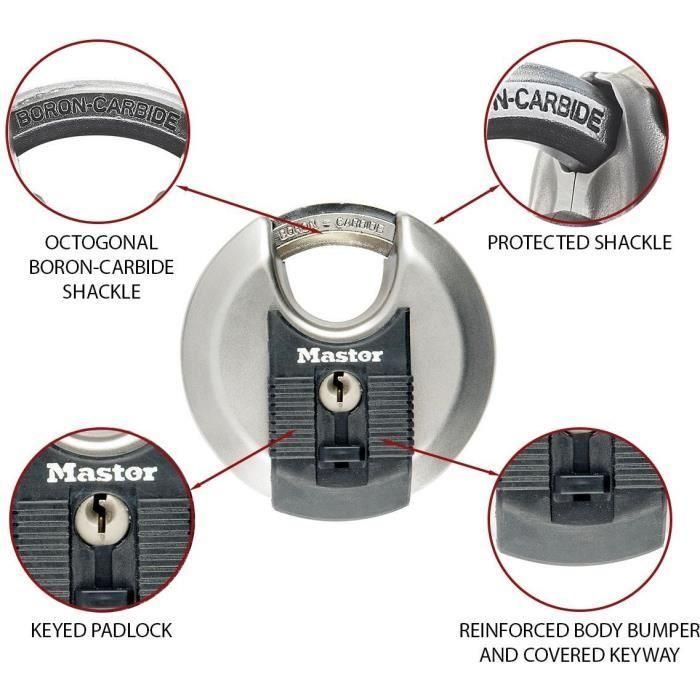 Candado Bluetooth - MASTER LOCK - 4401EURLHEC - Mango largo 3