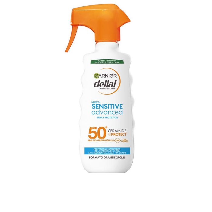Garnier Delial Sensitive Advanced Spray SPF50+ 300 ml Vaporizador Garnier Delial Sensitive Advanced Spray SPF50+ 300 ml Vaporizador