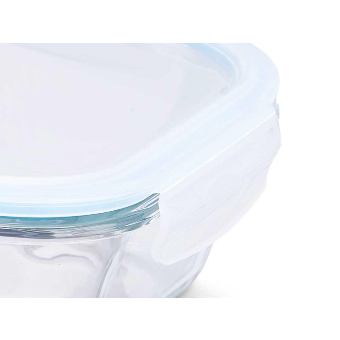 Fiambrera Borosilicato Hermetica 2260Ml Vivalto 25X8CM (6 Unidades) 3 Fiambrera Borosilicato Hermetica 2260Ml Vivalto 25X8CM (6 Unidades) 3