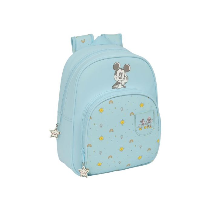 Mochila Safta Infantil Adaptable A Carro Mickey Mouse Baby 340x280x100 mm