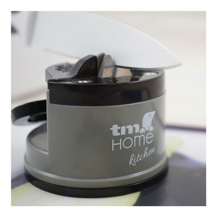 Afilador de Cuchillos TM Home Negro Con Ventosas 4 Afilador de Cuchillos TM Home Negro Con Ventosas 4