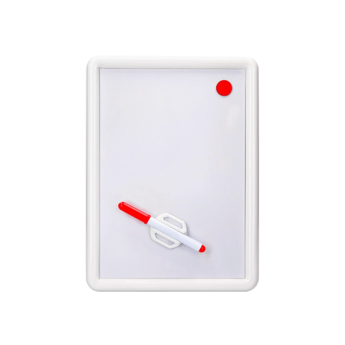 Csp Pizarra blanca magnética 25x35 cm con rotulador y borrador 1