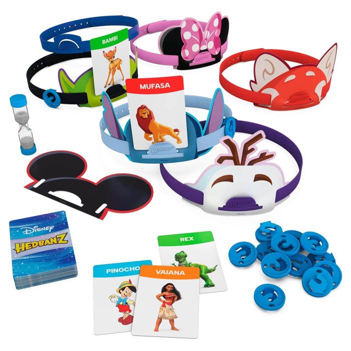 Juego De Mesa Hedbanz Disney 6070943 Spin Master 1