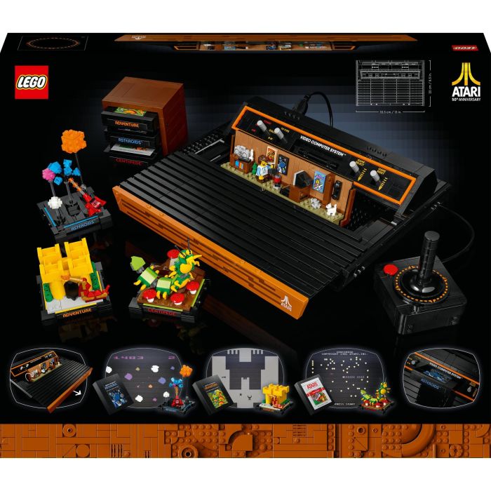 LEGO Icons 10306 Atari 2600, modelo para construir, consola de juguetes de video, para adultos 7 LEGO Icons 10306 Atari 2600, modelo para construir, consola de juguetes de video, para adultos 7