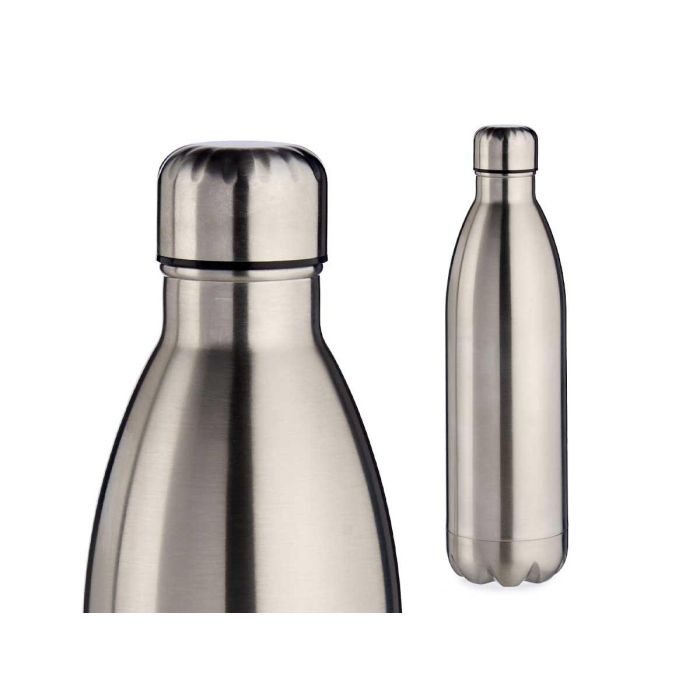 Termo Acero Botella 500Ml Kinvara 6X27CM (12 Unidades) 1 Termo Acero Botella 500Ml Kinvara 6X27CM (12 Unidades) 1