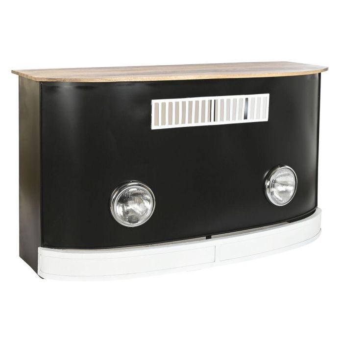 Mueble bar DKD Home Decor Blanco Marrón Negro 157 x 52 x 90 cm BAR 0 Mueble bar DKD Home Decor Blanco Marrón Negro 157 x 52 x 90 cm BAR 0