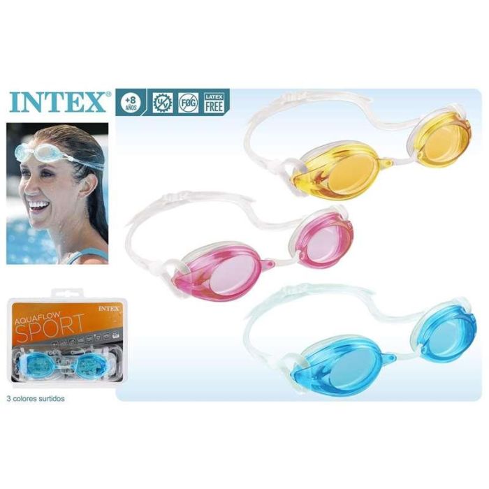 Intex Lente Natación Juvenil Sport Relay Goggles (+8 años) - Modelos Surtidos 3 Intex Lente Natación Juvenil Sport Relay Goggles (+8 años) - Modelos Surtidos 3