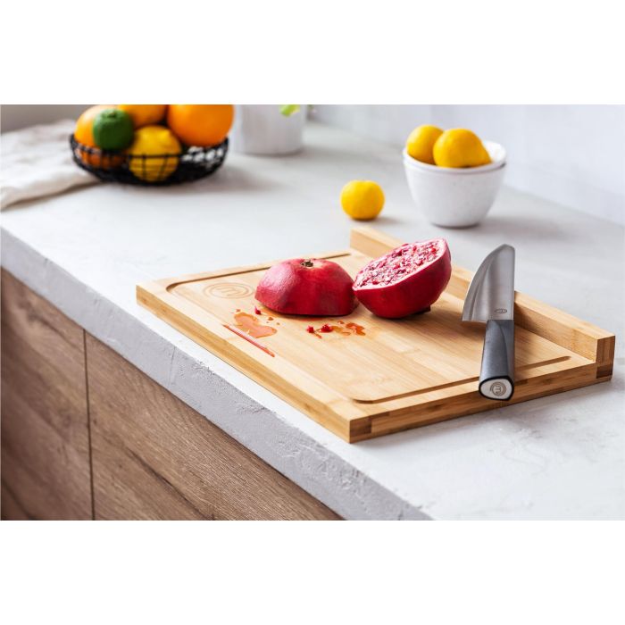 Tabla de bambú para encimera 38.5 x 26.5 x 1.5 cm - Masterchef (4 Unidades) 5 Tabla de bambú para encimera 38.5 x 26.5 x 1.5 cm - Masterchef (4 Unidades) 5
