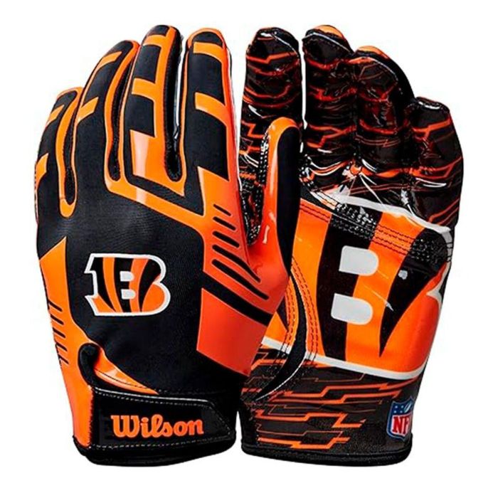 Guantes de receptor Wilson Ad Nfl Stretch