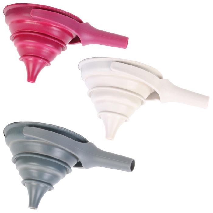 Cook Concept Embudo Retráctil de Cocina Compacto y Práctico 20x12,5 cm 2