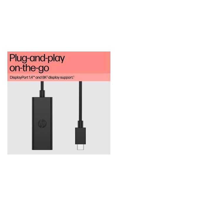 HP USB-C to DisplayPort Adapter G2 13 HP USB-C to DisplayPort Adapter G2 13
