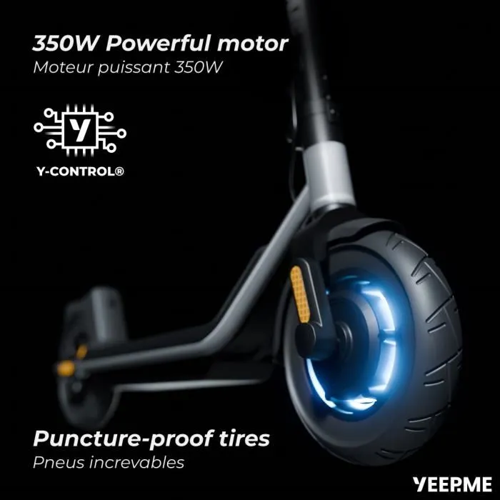 Yeep.Me Arranque 85a Patinete Eléctrico 350W 5.2Ah 20 km Conectado Garantía 5 Años 5