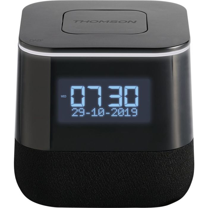 Thomson Radio Alarm Clock Black CR80