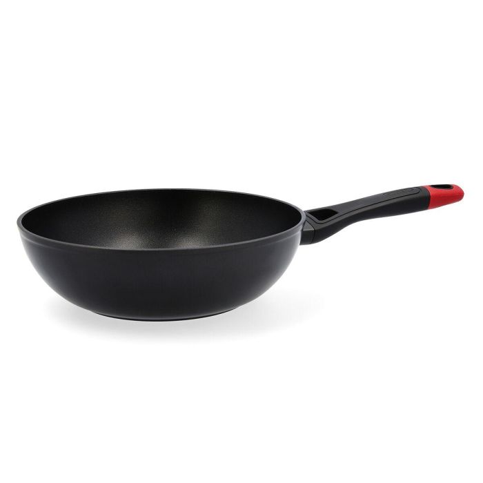 Sartén Wok Pyrex Negro Aluminio 7 Sartén Wok Pyrex Negro Aluminio 7