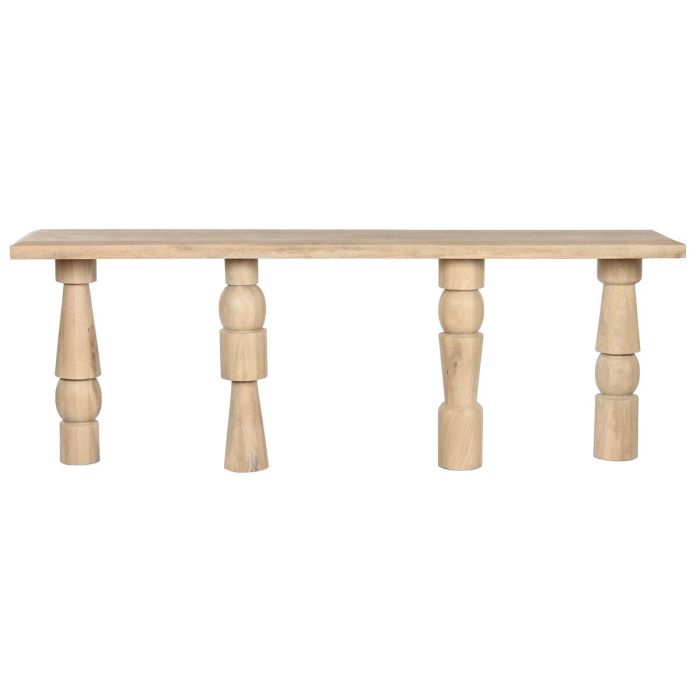 Consola Moderno DKD Home Decor Natural 40 x 77 x 216 cm 1