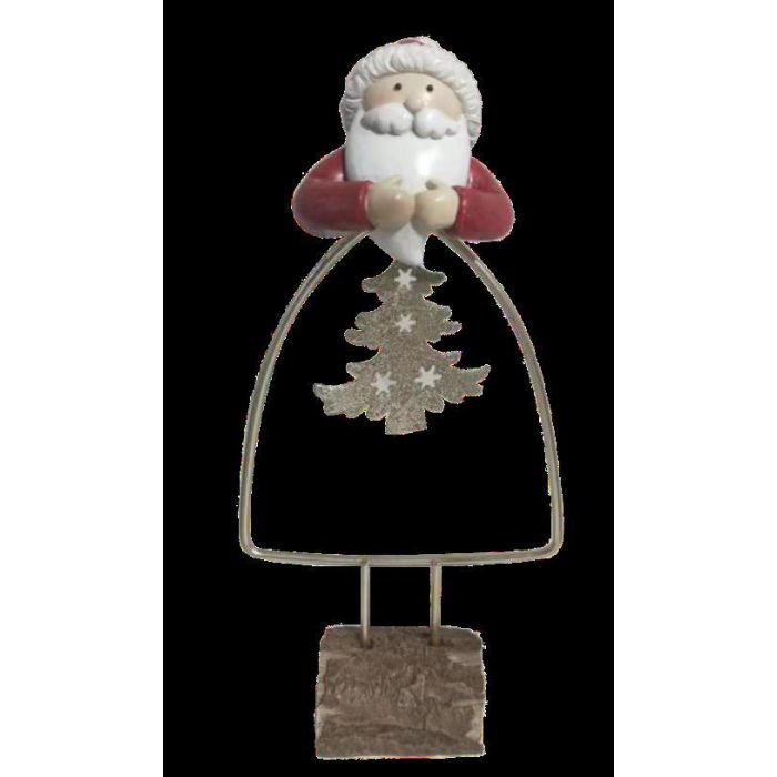 Figura Navidad Tradicional DKD Home Decor 4.5 x 19.5 x 9 cm (6 Unidades) 1