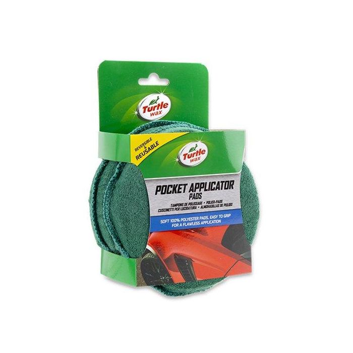 Abc TW53631 Kit Almohadillas Aplicadoras de Pulido Algodón con Base de Esponja Foam, Paquete de 2 Unidades 3 Abc TW53631 Kit Almohadillas Aplicadoras de Pulido Algodón con Base de Esponja Foam, Paquete de 2 Unidades 3