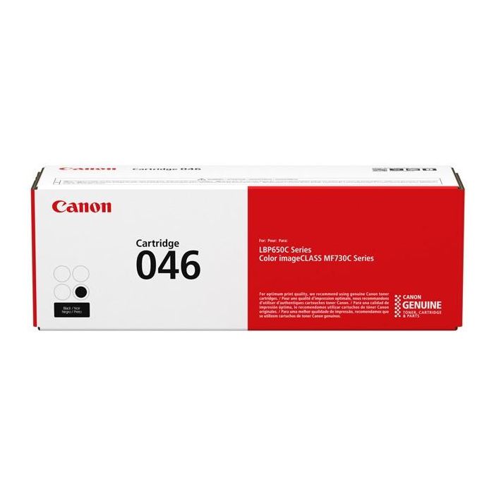 Canon Toner Negro 046Bk para Lbp 650C y MF 732-734, 2200 páginas