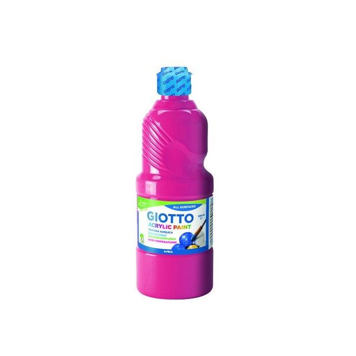 Tempera Acrilica Giotto 500 Ml Magenta