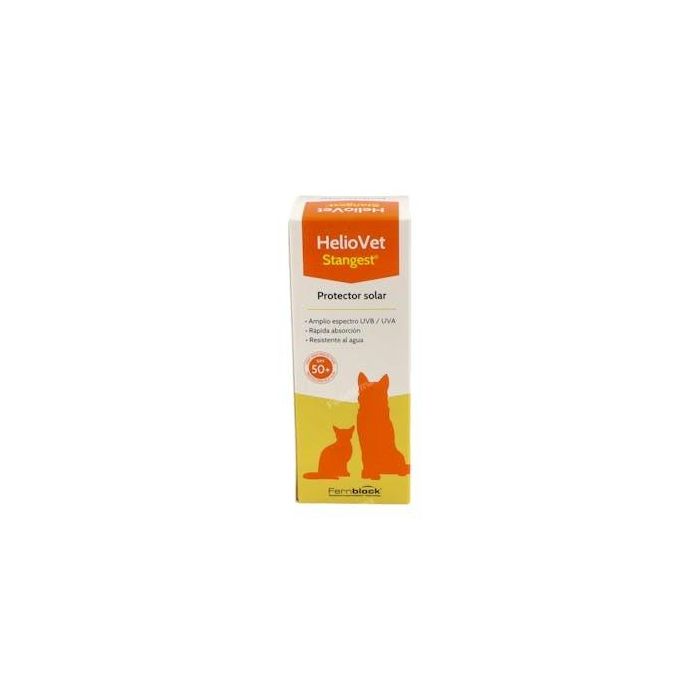 Stangest Heliovet Crema Solar Fotoprotector SPF50+ para Perros y Gatos 50 gr