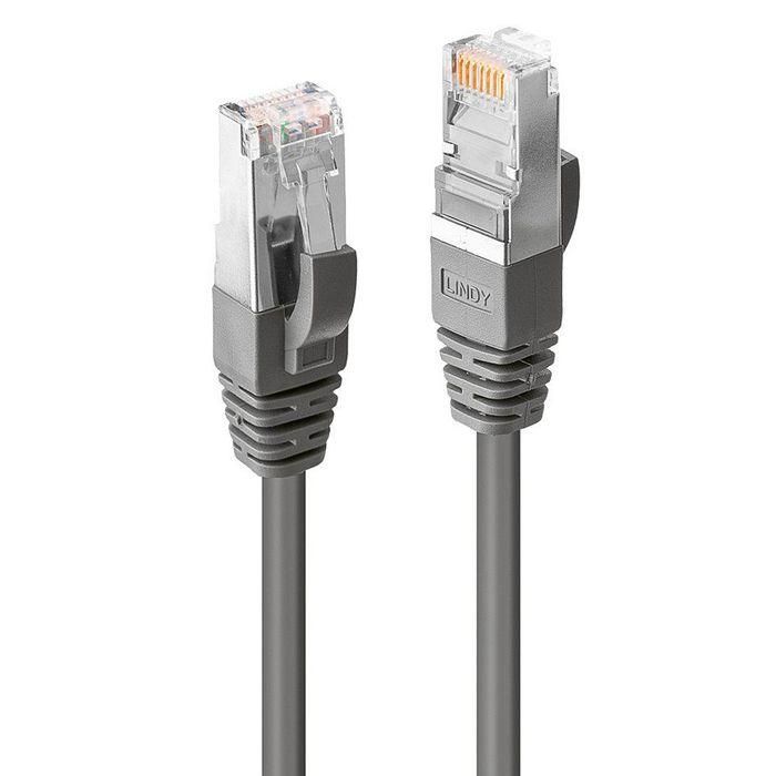 Lindy 1m CROMO Cat.6 S/FTP Cable, Grey Lindy 1m CROMO Cat.6 S/FTP Cable, Grey