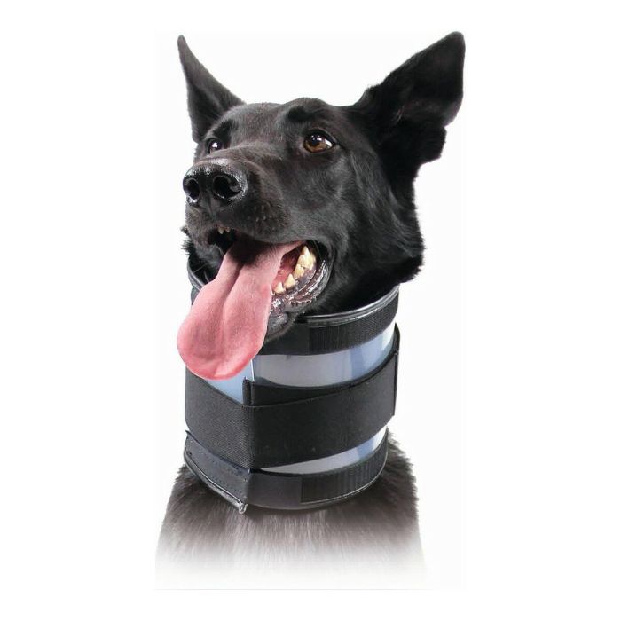 Collarín Cervical para Perros KVP Negro (20-64 cm)