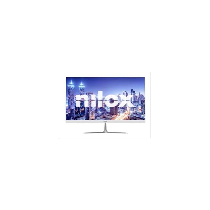 Nilox Monitor Desktop Va Led 24" 4Ms Fhd 1920x1080 75Hz 16:9 Vga-Hdmi Blanco