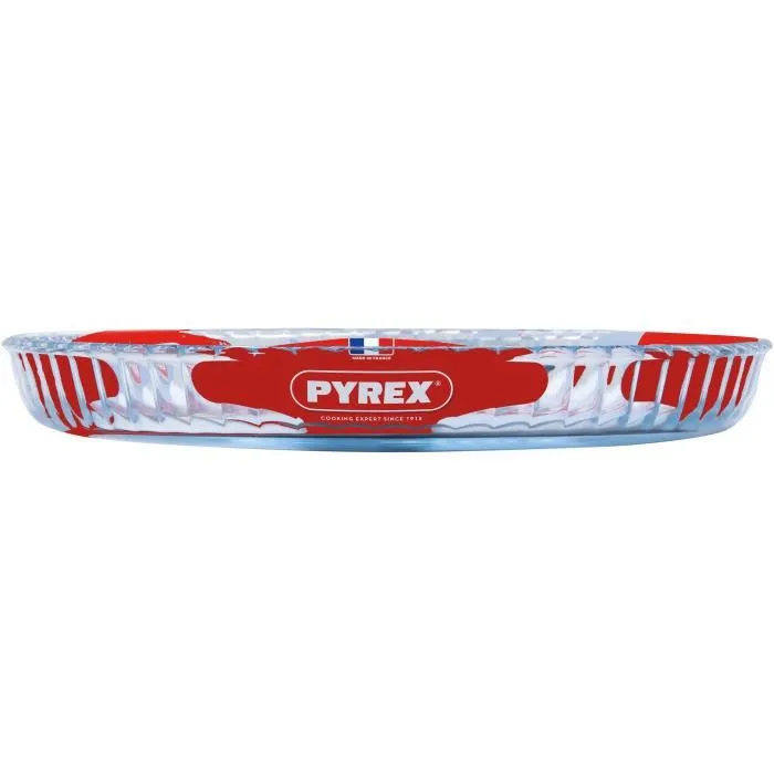 Pyrex Iconic'S Molde Tarta Plano Horno Vidrio 31x31x4 cm 1