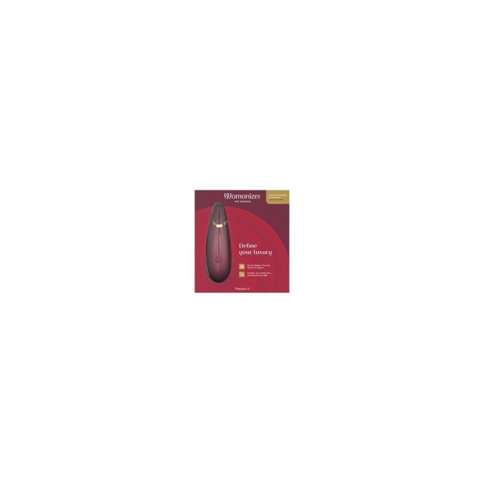 Succionador de Clítoris Womanizer Premium 2 Burdeos 2 Succionador de Clítoris Womanizer Premium 2 Burdeos 2