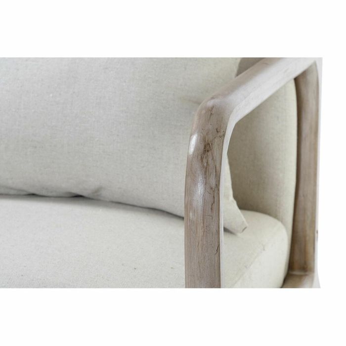 Butaca Sixties DKD Home Decor Beige Natural 79 x 75 x 66 cm 4 Butaca Sixties DKD Home Decor Beige Natural 79 x 75 x 66 cm 4