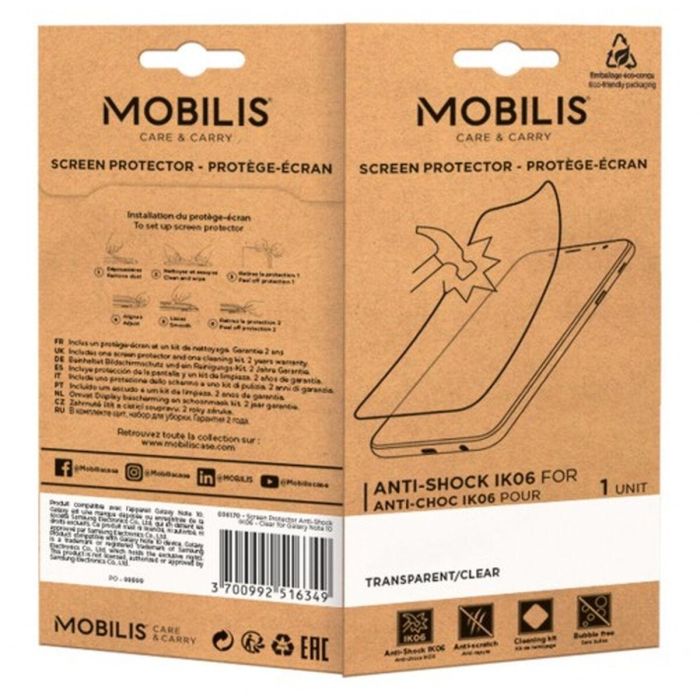 Protector de Pantalla Mobilis 036255 EDA52 1 Protector de Pantalla Mobilis 036255 EDA52 1