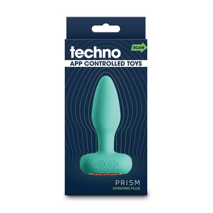 Plug Vibrador Anal NS Novelties Prism Verde 1 Plug Vibrador Anal NS Novelties Prism Verde 1