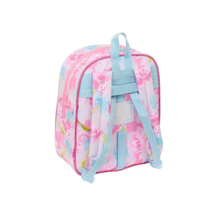 Mochila Escolar Barbie Painterly Rosa Azul cielo 22 x 27 x 10 cm 1