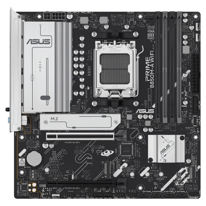 Asus Placa Base PRIME B850M-A WiFi Socket AM5 DDR5 Micro ATX Wi-Fi 6E 90MB1LN0-M0EAY0 2
