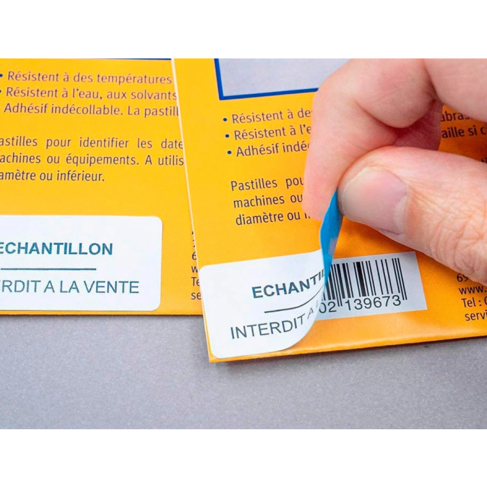 Avery Etiqueta Adhesiva Cubriente Permanente para Impresora Laser Blanca 63,5 x 38,1 mm Caja 525 Unidades 6