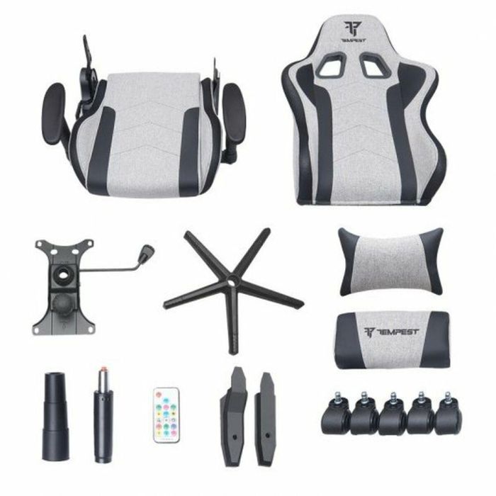 Silla de Oficina Tempest Glare Gris 6 Silla de Oficina Tempest Glare Gris 6