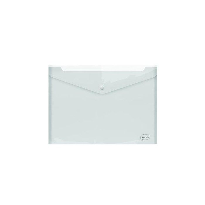 Dosier Sobre Forofis Pp Broche A4 Incoloro Traslucido (Set de 12)