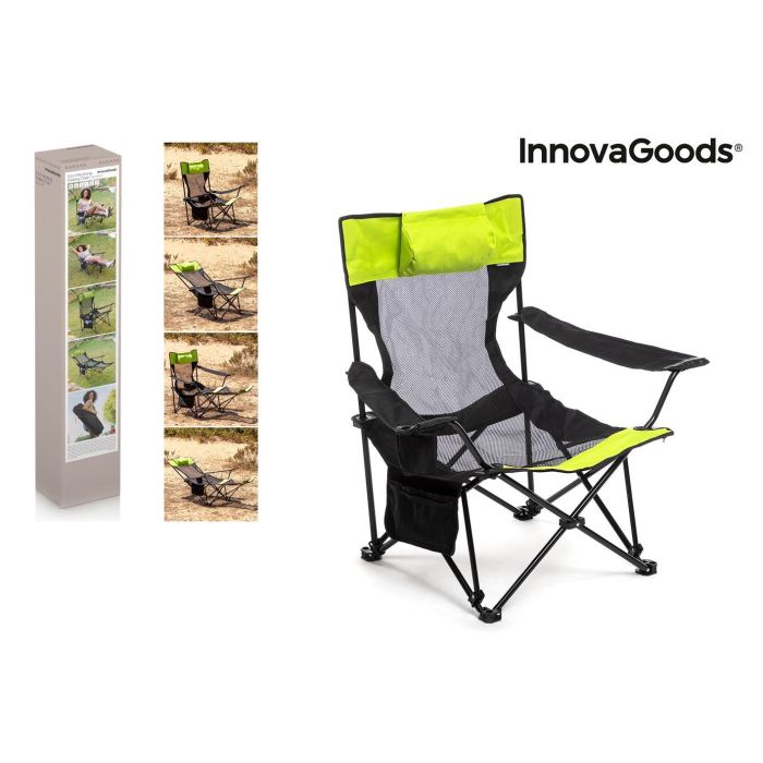 Silla Tumbona Plegable De Camping Kampfort Innova - Inde Silla Tumbona Plegable De Camping Kampfort Innova - Inde