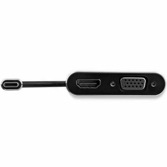 Adaptador USB C a VGA/HDMI Startech CDP2HDVGA Negro 2 Adaptador USB C a VGA/HDMI Startech CDP2HDVGA Negro 2