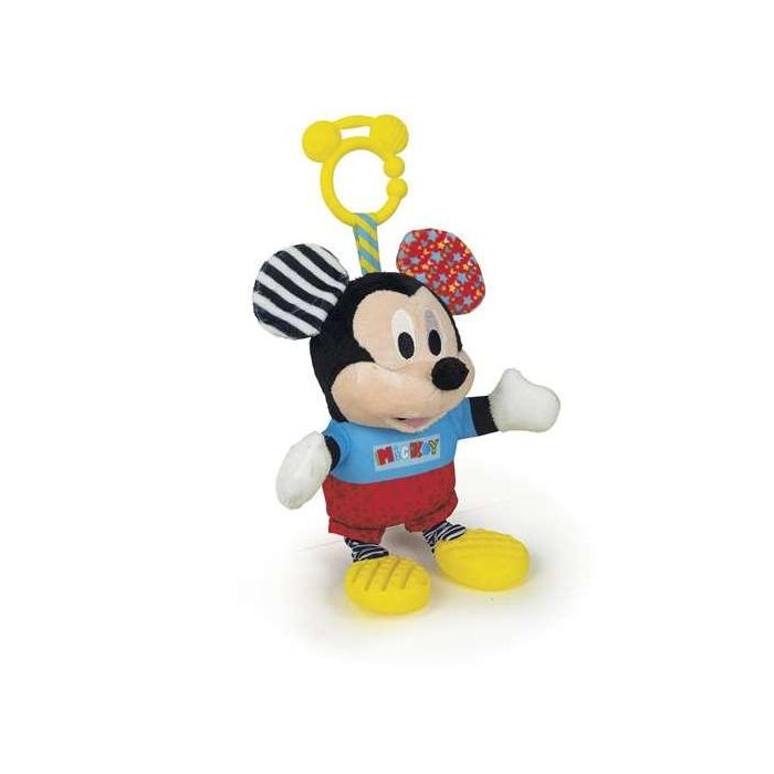 Clementoni Sonajero Mickey Peluche Texturas Con Mordedor 18x28x11 cm 2
