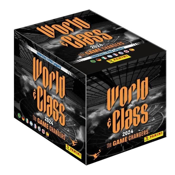 Caja de 36 bolsillos - PANINI - STICKERS FIFA WORLD CLASS 2024 - Contiene 180 stickers Caja de 36 bolsillos - PANINI - STICKERS FIFA WORLD CLASS 2024 - Contiene 180 stickers