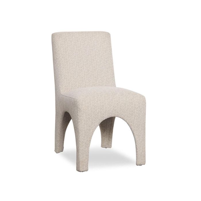 Silla de Comedor Home ESPRIT Gris claro Poliéster 48 X 69 X 90 cm Silla de Comedor Home ESPRIT Gris claro Poliéster 48 X 69 X 90 cm