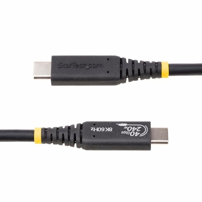 Cable USB Startech 50C-40G-USB4-CABLE Negro 11