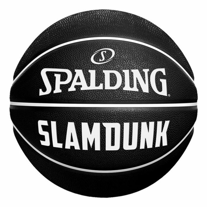 Balón de Baloncesto Spalding Slam Dunk Negro (Talla 7) Balón de Baloncesto Spalding Slam Dunk Negro (Talla 7)