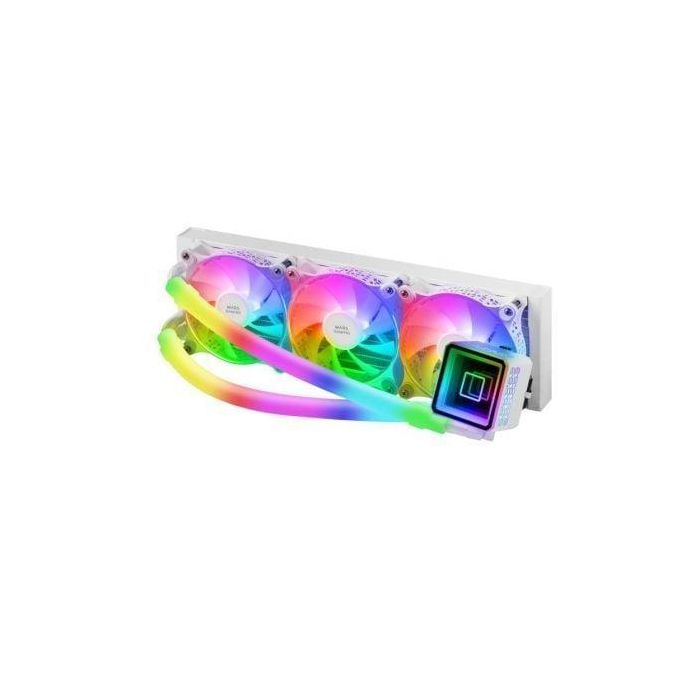 Mars Gaming ML-ULTRA360 Refrigeración Líquida CPU 360mm ARGB 360° Espejo Infinito TDP 650W Bomba OPTI-CHAMBER 3rd Gen Blanco Mars Gaming ML-ULTRA360 Refrigeración Líquida CPU 360mm ARGB 360° Espejo Infinito TDP 650W Bomba OPTI-CHAMBER 3rd Gen Blanco