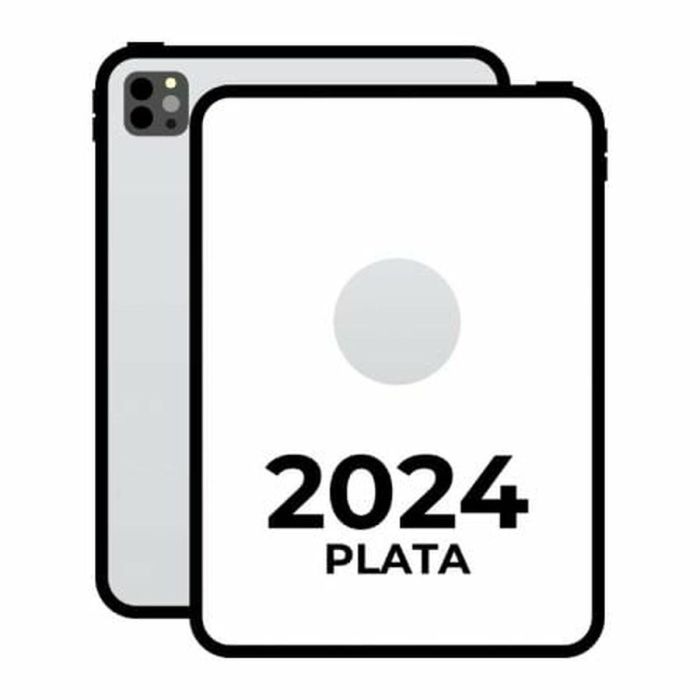 Tablet Apple MVW23TY/A 11" Octa Core 8 GB RAM 256 GB Plateado