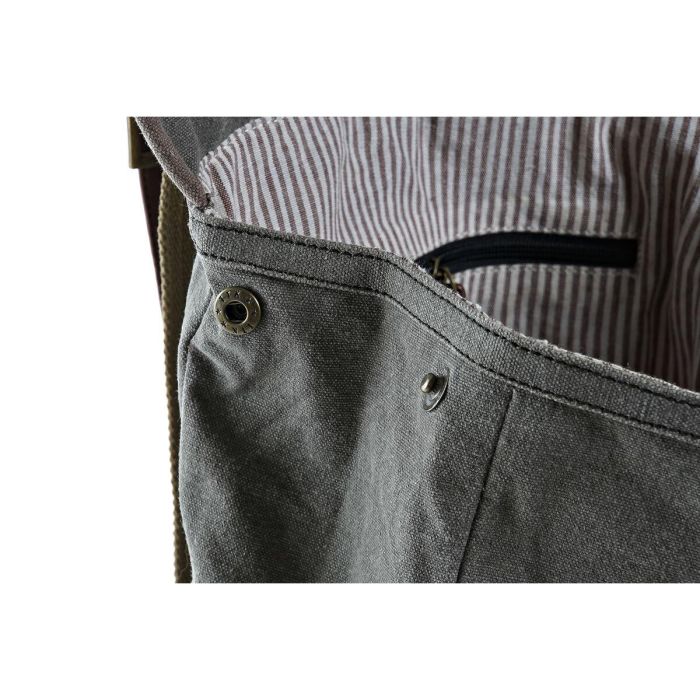 Mochila Casual DKD Home Decor Canvas Bicicleta Gris Marrón (33 x 12 x 47 cm) 3 Mochila Casual DKD Home Decor Canvas Bicicleta Gris Marrón (33 x 12 x 47 cm) 3