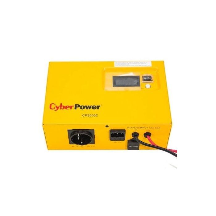 Cyberpower CPS600E-DE Inversor de Corriente 600VA 420W Onda Sinusoidal Pura, 12V DC a 230V AC, Schuko, Torre 4 Cyberpower CPS600E-DE Inversor de Corriente 600VA 420W Onda Sinusoidal Pura, 12V DC a 230V AC, Schuko, Torre 4