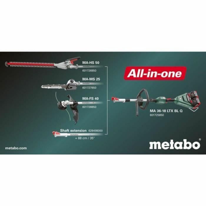 Metabo MA-FS 40 Accesorio para desbrozadora 18 V 1 Metabo MA-FS 40 Accesorio para desbrozadora 18 V 1