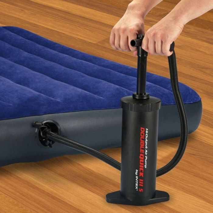 Bomba de aire Intex Double Quick IIIS (3 Unidades) 2 Bomba de aire Intex Double Quick IIIS (3 Unidades) 2